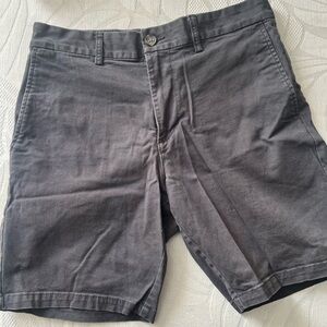 Old Navy Men's Charcoal Flat Front Shorts